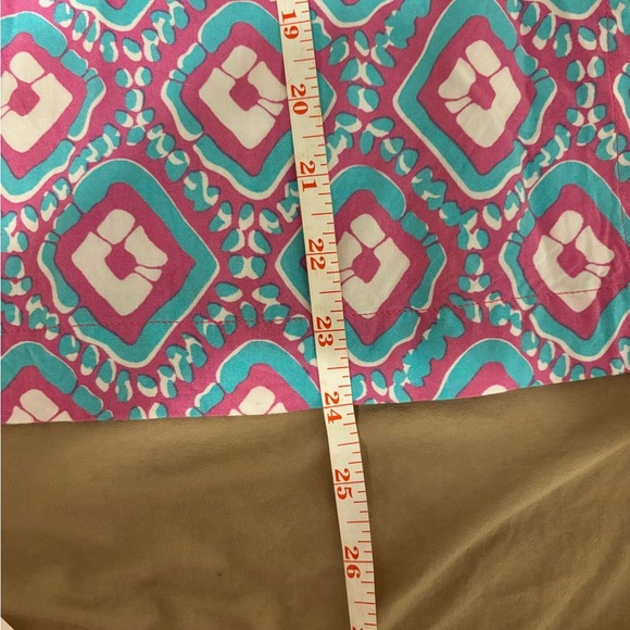 Escapada Pink and Blue Blouse Vibrant Top - Picture 5 of 9